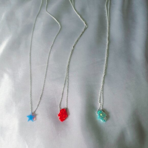 3 Sterling Silver necklaces - Picture 1 of 1